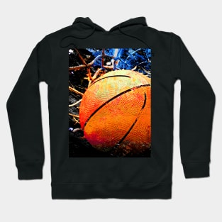 Basketball art print swoosh 112 - basketball artwork Hoodie